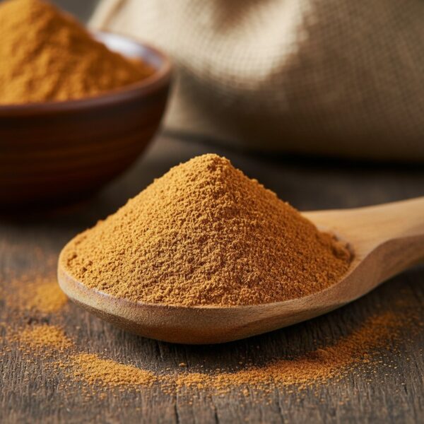 create Ceylon cinnamon powder image, donot show cinnamon sticks